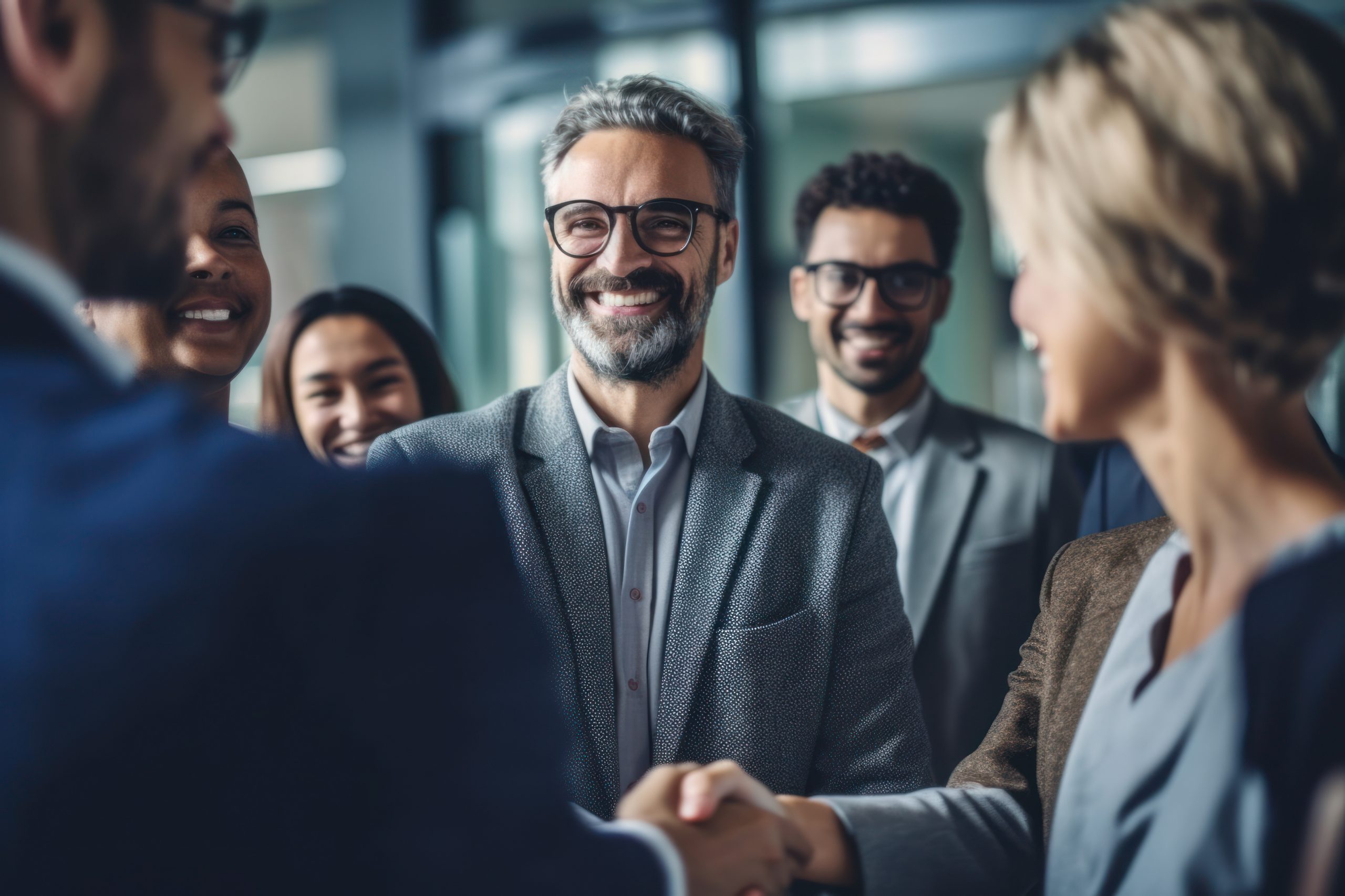 colleagues-smiling-business
